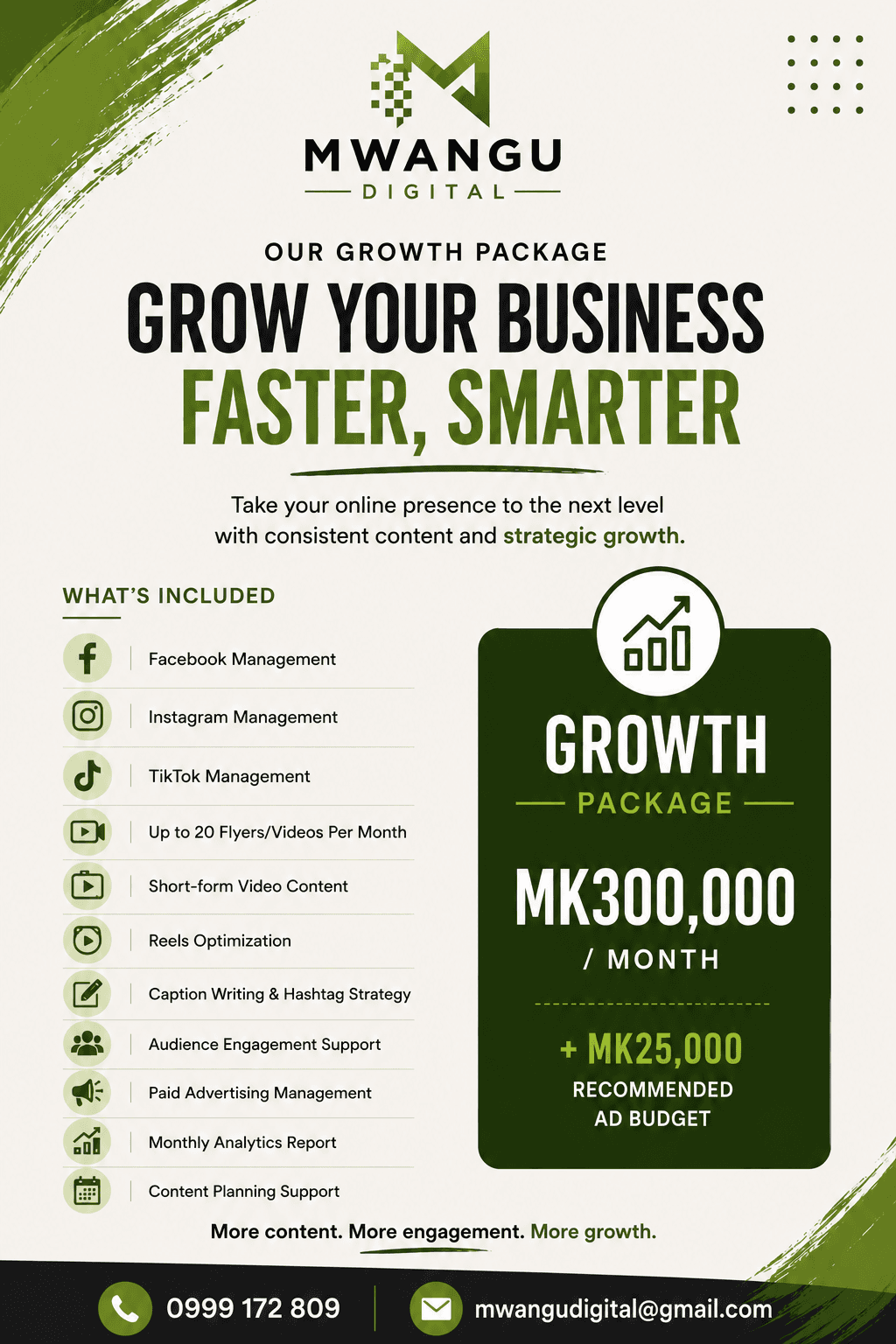 Growth package